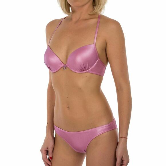 Just Cavalli Women Push-Up Bikini Two-Piece Underwire Top Low Rise Swimwear US S - Picture 3 of 6